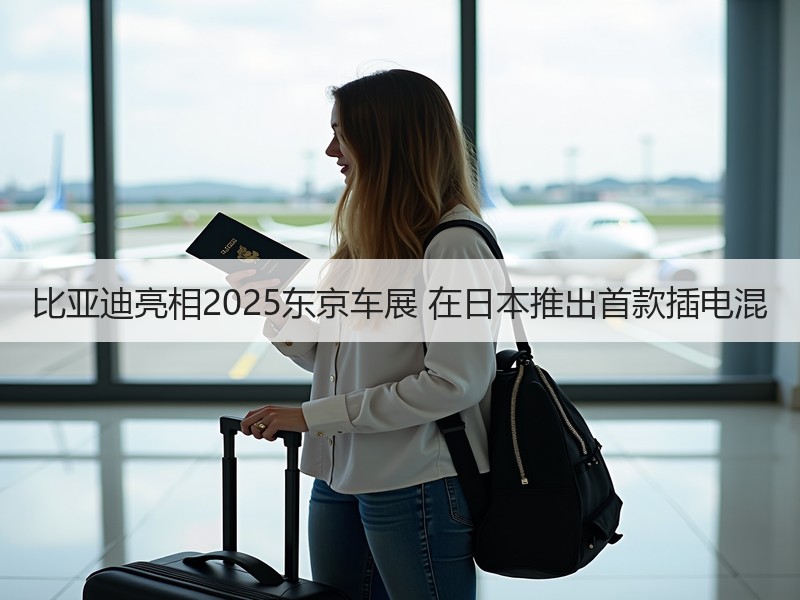 比亚迪亮相2025东京车展 在日本推出首款插电混