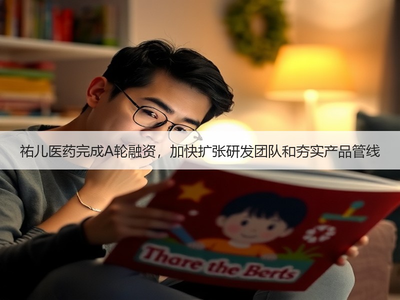 祐儿医药完成A轮融资，加快扩张研发团队和夯实产品管线