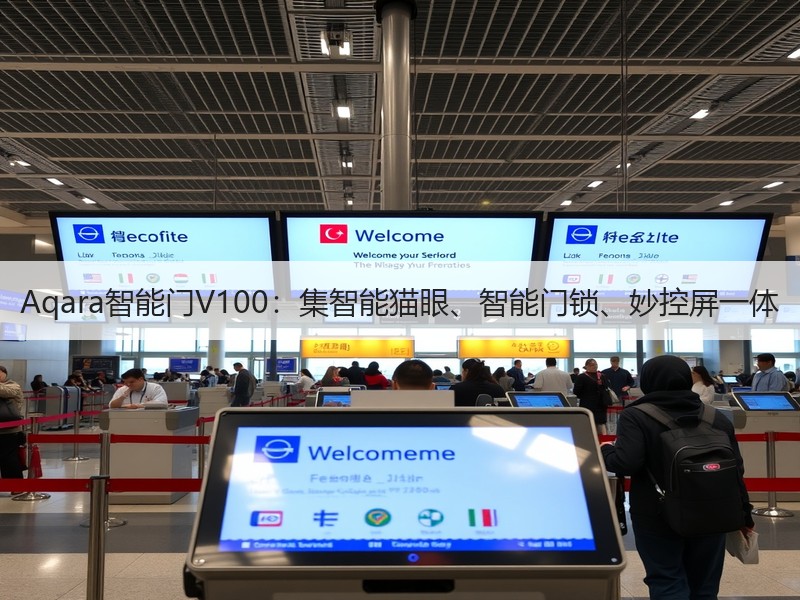 Aqara智能门V100：集智能猫眼、智能门锁、妙控屏一体