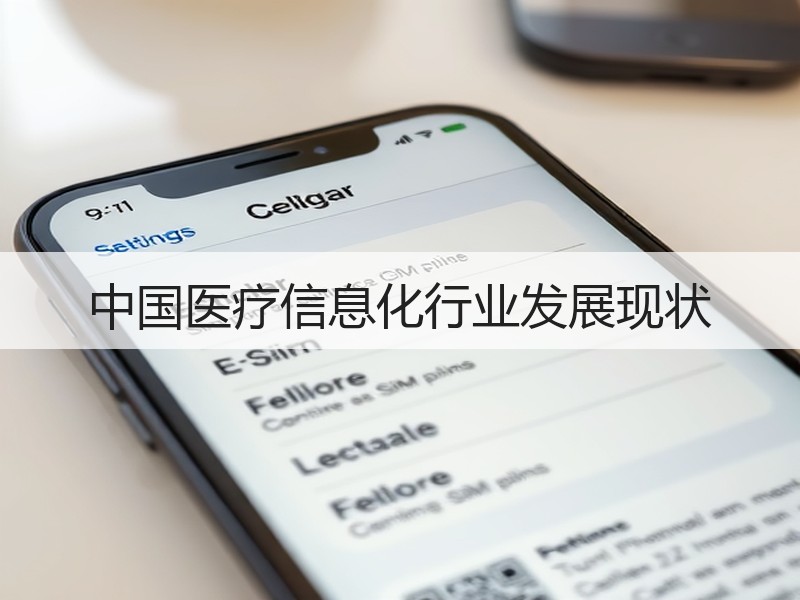 中国医疗信息化行业发展现状