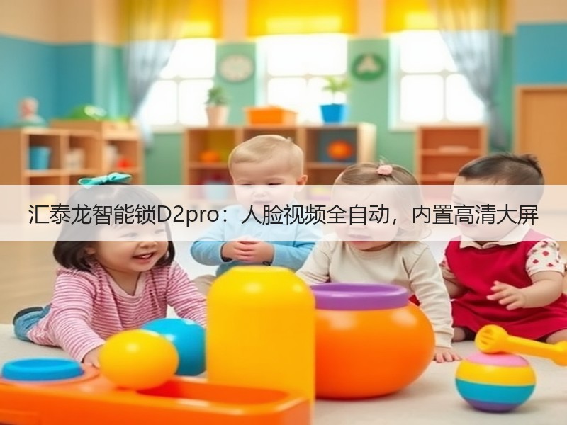 汇泰龙智能锁D2pro：人脸视频全自动，内置高清大屏