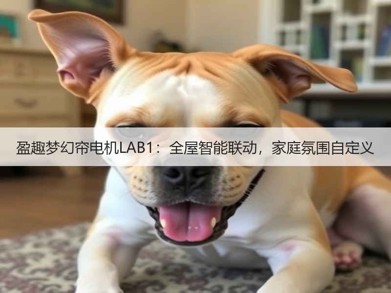 盈趣梦幻帘电机LAB1：全屋智能联动，家庭氛围自定义