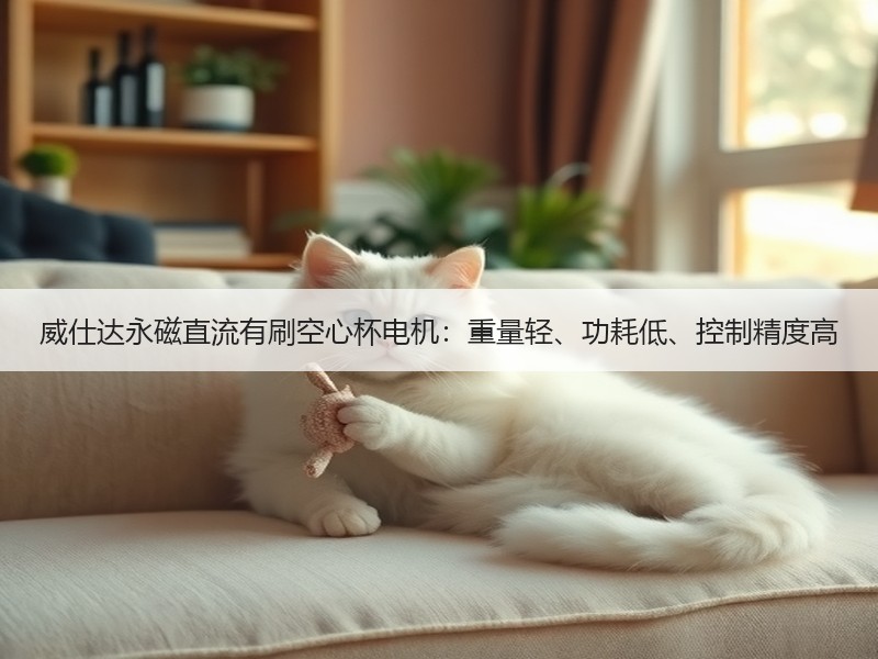 威仕达永磁直流有刷空心杯电机：重量轻、功耗低、控制精度高