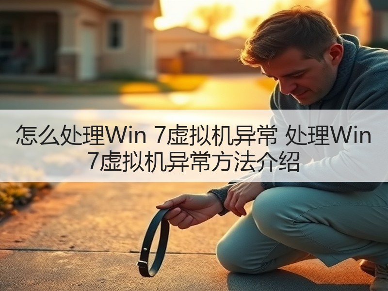 怎么处理Win 7虚拟机异常 处理Win 7虚拟机异常方法介绍