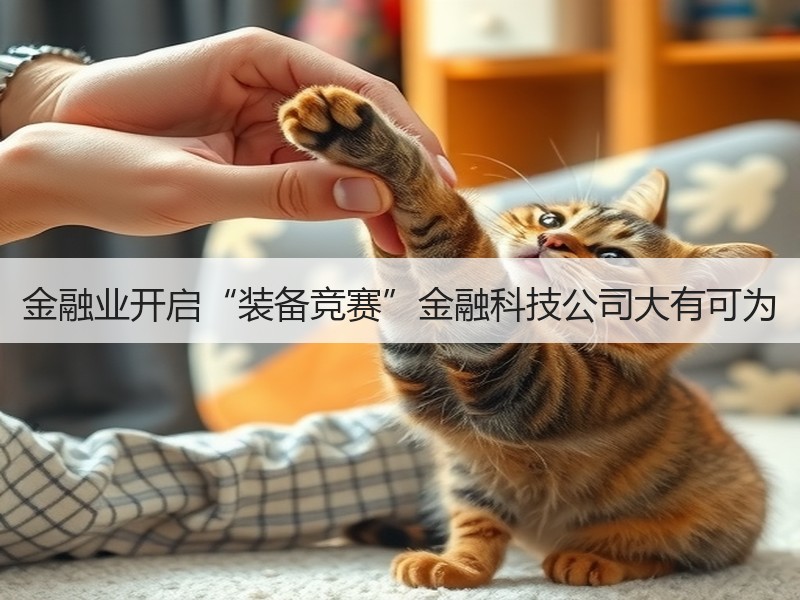 金融业开启“装备竞赛”金融科技公司大有可为