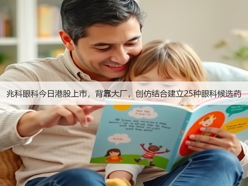 兆科眼科今日港股上市，背靠大厂，创仿结合建立25种眼科候选药