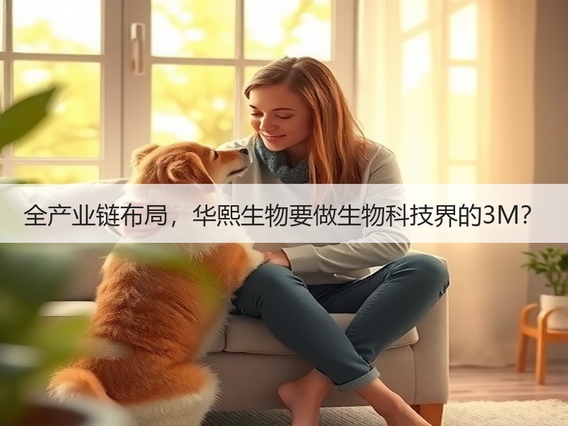 全产业链布局，华熙生物要做生物科技界的3M？