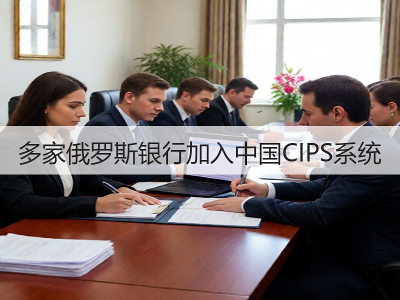 多家俄罗斯银行加入中国CIPS系统