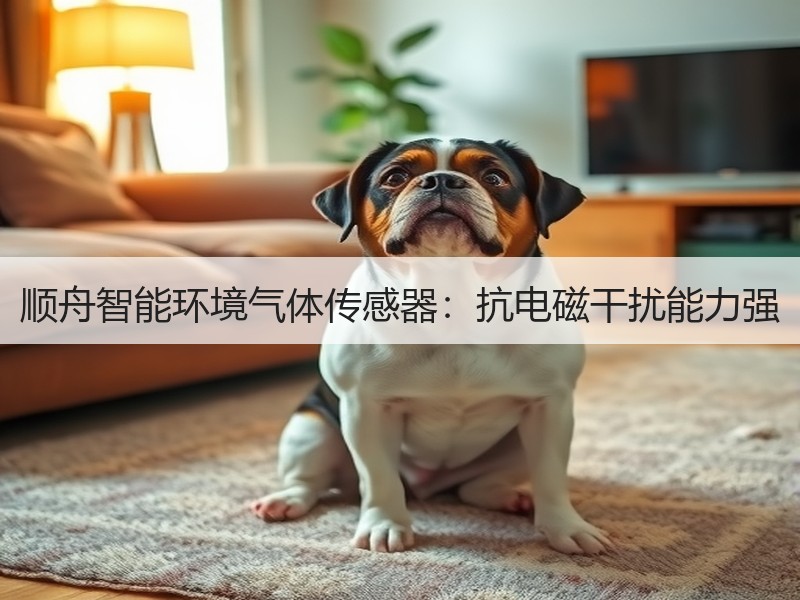 顺舟智能环境气体传感器：抗电磁干扰能力强
