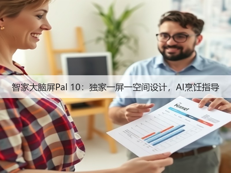 智家大脑屏Pal 10：独家一屏一空间设计，AI烹饪指导