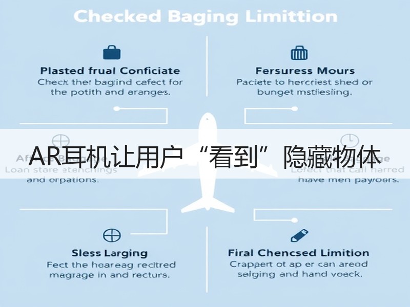 AR耳机让用户“看到”隐藏物体