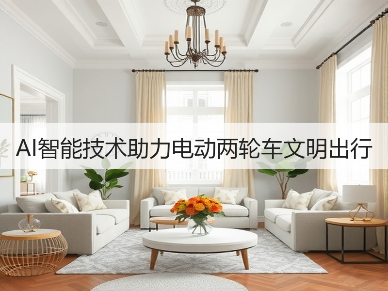 AI智能技术助力电动两轮车文明出行