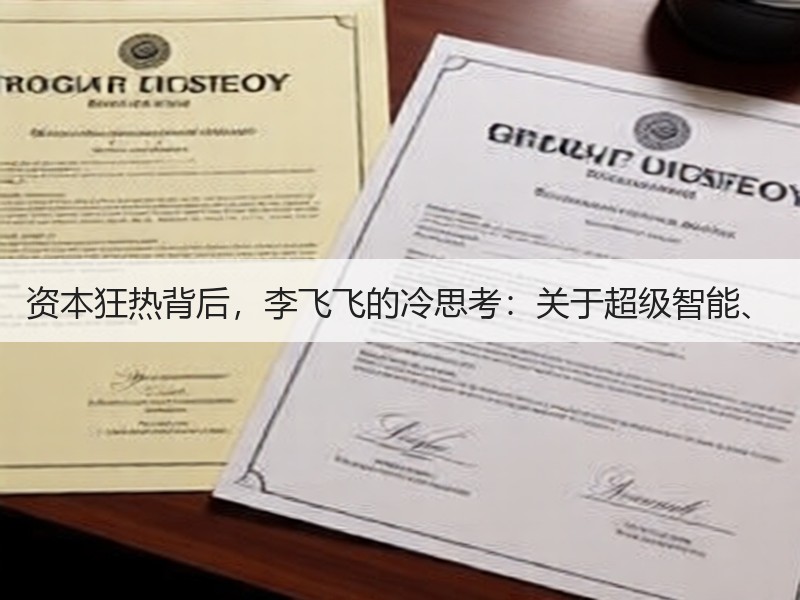 资本狂热背后，李飞飞的冷思考：关于超级智能、